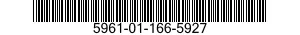 5961-01-166-5927 SEMICONDUCTOR DEVICE,DIODE 5961011665927 011665927