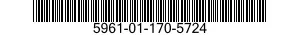 5961-01-170-5724 RECTIFIER,SEMICONDUCTOR DEVICE 5961011705724 011705724