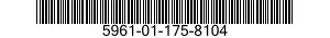 5961-01-175-8104 SEMICONDUCTOR DEVICE ASSEMBLY 5961011758104 011758104