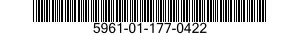 5961-01-177-0422 SEMICONDUCTOR DEVICE,DIODE 5961011770422 011770422