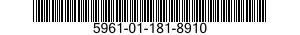 5961-01-181-8910 SEMICONDUCTOR DEVICE,DIODE 5961011818910 011818910