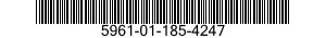 5961-01-185-4247 TRANSISTOR 5961011854247 011854247
