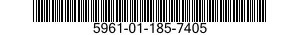 5961-01-185-7405 SEMICONDUCTOR DEVICE,DIODE 5961011857405 011857405