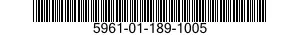 5961-01-189-1005 RECTIFIER,SEMICONDUCTOR DEVICE,U 5961011891005 011891005