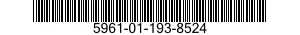 5961-01-193-8524 TRANSISTOR 5961011938524 011938524