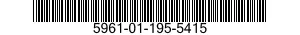 5961-01-195-5415 SEMICONDUCTOR DEVICE,DIODE 5961011955415 011955415