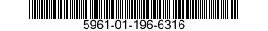 5961-01-196-6316  5961011966316 011966316