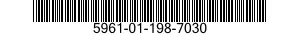 5961-01-198-7030 SEMICONDUCTOR DEVICE,DIODE 5961011987030 011987030