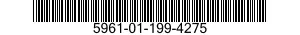 5961-01-199-4275 TRANSISTOR 5961011994275 011994275