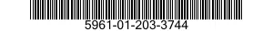 5961-01-203-3744 SEMICONDUCTOR DEVICE,DIODE 5961012033744 012033744
