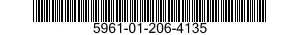 5961-01-206-4135 SEMICONDUCTOR DEVICE,DIODE 5961012064135 012064135