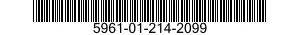 5961-01-214-2099 SEMICONDUCTOR DEVICE,DIODE 5961012142099 012142099