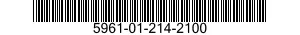 5961-01-214-2100 SEMICONDUCTOR DEVICE,DIODE 5961012142100 012142100