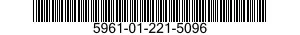 5961-01-221-5096 TRANSISTOR 5961012215096 012215096
