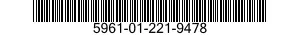 5961-01-221-9478 SEMICONDUCTOR DEVICE,THYRISTOR 5961012219478 012219478