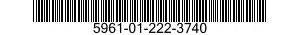 5961-01-222-3740 TRANSISTOR 5961012223740 012223740