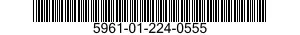 5961-01-224-0555 SEMICONDUCTOR DEVICE,DIODE 5961012240555 012240555