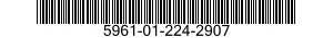 5961-01-224-2907 RECTIFIER,SEMICONDUCTOR DEVICE 5961012242907 012242907