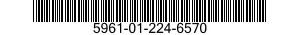 5961-01-224-6570 SEMICONDUCTOR DEVICE,DIODE 5961012246570 012246570
