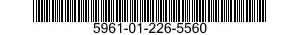 5961-01-226-5560 SEMICONDUCTOR DEVIC 5961012265560 012265560