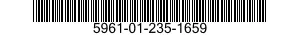 5961-01-235-1659 TRANSISTOR 5961012351659 012351659