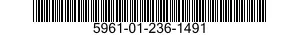 5961-01-236-1491 RETAINER,SEMICONDUCTOR DEVICE 5961012361491 012361491