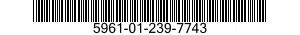 5961-01-239-7743 TRANSISTOR 5961012397743 012397743