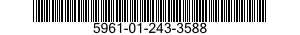 5961-01-243-3588 RECTIFIER,SEMICONDUCTOR DEVICE,UNITIZED 5961012433588 012433588