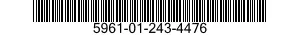 5961-01-243-4476 RECTIFIER,SEMICONDUCTOR DEVICE,UNITIZED 5961012434476 012434476