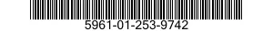 5961-01-253-9742 SEMICONDUCTOR DEVICE,DIODE 5961012539742 012539742