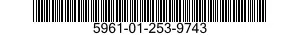 5961-01-253-9743 SEMICONDUCTOR DEVICE,DIODE 5961012539743 012539743
