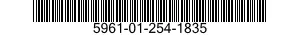 5961-01-254-1835 TRANSISTOR 5961012541835 012541835