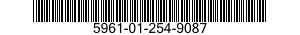 5961-01-254-9087 SEMICONDUCTOR DEVICE,DIODE 5961012549087 012549087