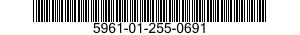 5961-01-255-0691 SEMICONDUCTOR DEVICE,DIODE 5961012550691 012550691