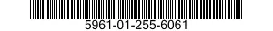 5961-01-255-6061 TRANSISTOR 5961012556061 012556061
