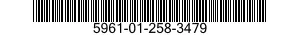 5961-01-258-3479 SEMICONDUCTOR DEVICE,DIODE 5961012583479 012583479