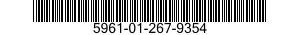 5961-01-267-9354 TRANSISTOR 5961012679354 012679354