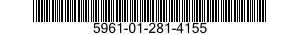 5961-01-281-4155 TRANSISTOR 5961012814155 012814155