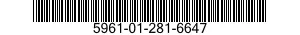 5961-01-281-6647  5961012816647 012816647