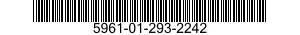 5961-01-293-2242 TRANSISTOR 5961012932242 012932242