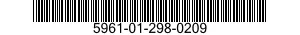 5961-01-298-0209 RETAINER,SEMICONDUCTOR DEVICE 5961012980209 012980209