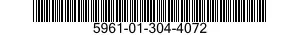5961-01-304-4072 TRANSISTOR 5961013044072 013044072