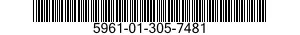 5961-01-305-7481 SEMICONDUCTOR DEVICE,DIODE 5961013057481 013057481