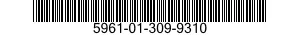 5961-01-309-9310 SEMICONDUCTOR DEVICE ASSEMBLY 5961013099310 013099310