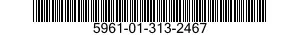 5961-01-313-2467 SEMICONDUCTOR DEVICE,DIODE 5961013132467 013132467
