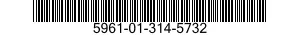 5961-01-314-5732 SEMICONDUCTOR DEVICE,DIODE 5961013145732 013145732