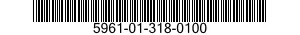 5961-01-318-0100 SEMICONDUCTOR DEVICES,UNITIZED 5961013180100 013180100