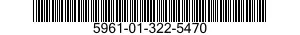 5961-01-322-5470 SEMICONDUCTOR DEVICE,DIODE 5961013225470 013225470