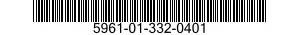5961-01-332-0401 SEMICONDUCTOR DEVICE,DIODE 5961013320401 013320401