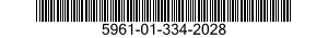 5961-01-334-2028 SEMICONDUCTOR DEVICES,UNITIZED 5961013342028 013342028